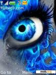 Download mobile theme blue eye