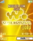 Download mobile theme gold walkman