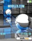 Download mobile theme Blue Ball