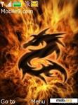 Download mobile theme Dragon Fire