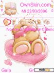 Download mobile theme Animated Teddy Love2 Ana76