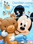 Скачать тему Animated Baby Mickey Ana76