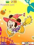 Download mobile theme Baby Mickey&Minnie