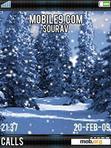 Download mobile theme animated winter