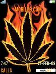 Download mobile theme Burning Ganja