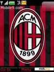 Download mobile theme AC Milan