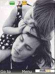 Download mobile theme Johnny Depp and daughter