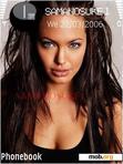 Download mobile theme angelina jolie