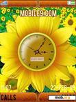 Download mobile theme sunshade clock