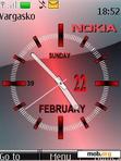 Download mobile theme Nokia Red