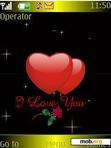 Download mobile theme love you