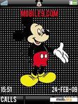 Download mobile theme animated mickey