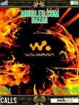 Download mobile theme walkman fire