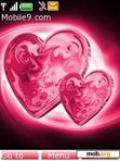 Download mobile theme lovely Hearts