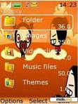 Download mobile theme CD Pucca_Orange