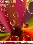 Download mobile theme colour rain drop