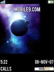 Download mobile theme blue planet