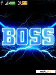 Download mobile theme animated boss word