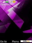 Download mobile theme Nokia Prism_Shards Purple