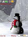 Download mobile theme snow man