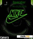 Download mobile theme Nike Shoes and logo