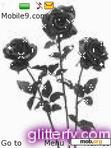 Download mobile theme black rose