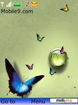 Download mobile theme Abstract Butterfly