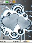 Download mobile theme Gray Heart