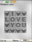 Download mobile theme i love you