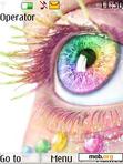 Download mobile theme Colourful Eyes