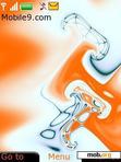 Download mobile theme Ice orange juice