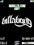 Download mobile theme Billabong black