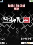 Download mobile theme Quiksilver x-style