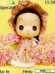 Download mobile theme flower_girl