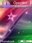 Download mobile theme Abstract Stars