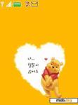 Download mobile theme Beautiful Pooh