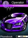 Скачать тему audi purple