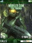 Download mobile theme Halo 3