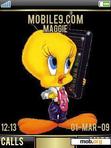 Download mobile theme tweety animated