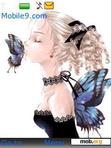 Download mobile theme butterflygirl