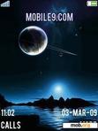 Download mobile theme Animated Night