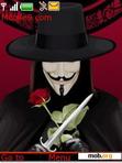 Download mobile theme V For Vendetta