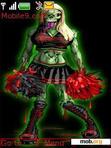 Download mobile theme Zombie Cheerleader