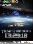 Скачать тему transformers clock