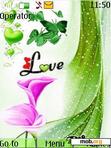 Download mobile theme Animated Love