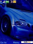 Download mobile theme bmw M3 blue