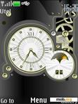 Download mobile theme Mechanical Clock v.2