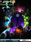 Download mobile theme abstract music