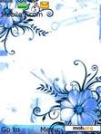 Download mobile theme flowers abstract