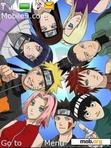 Download mobile theme Naruto & friends